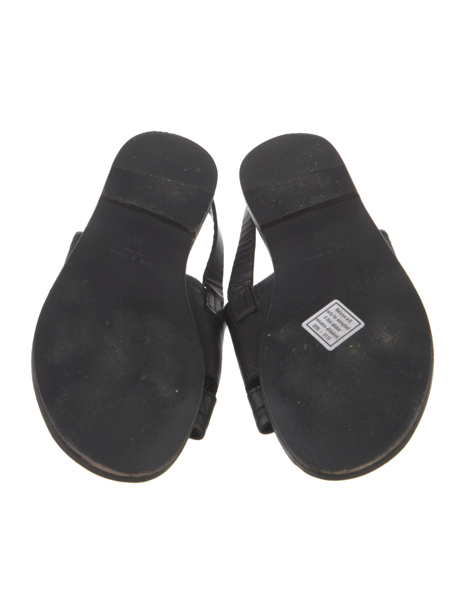 Rag & Bone Leather Slingback Sandals